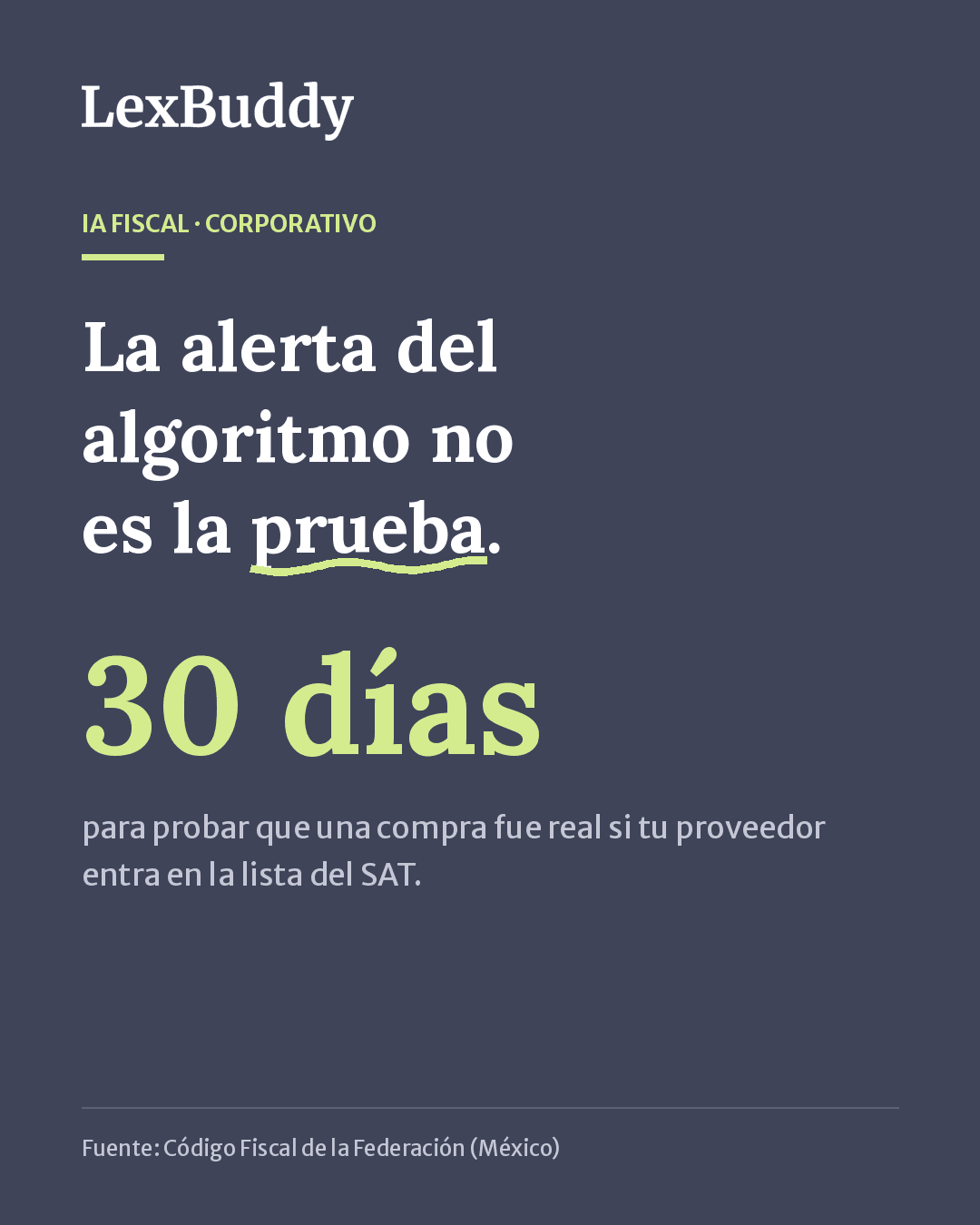 Fiscalización con IA: la alerta no es la prueba